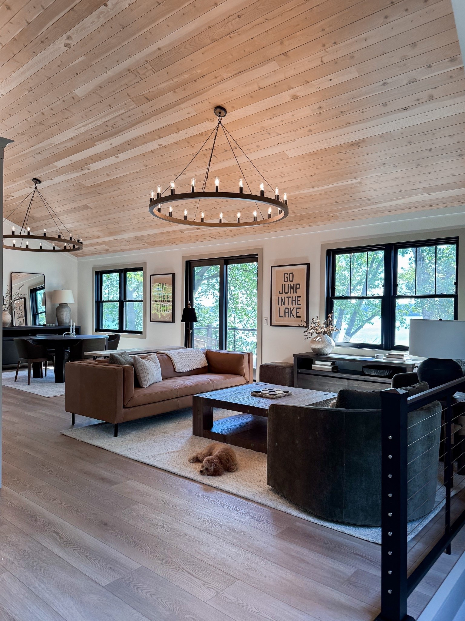 When we were choosing lighting for this space we knew we wanted something that was oversized! These wagon wheel chandelier were the perfect fit! They have the most beautiful wood grain look perfect for this space!

#LTKSaleAlert #LTKHome #LTKdayinmylife