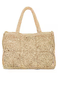 Hat Attack Portia Luxe Tote in Natural from Revolve.com | Revolve Clothing (Global)