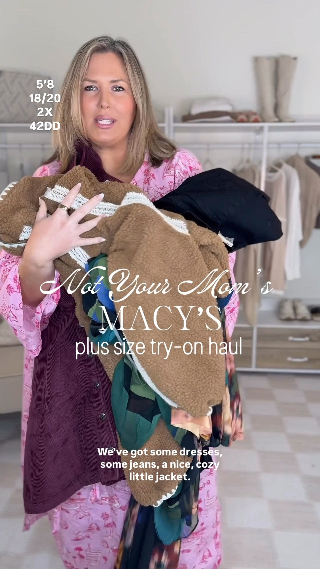 Not Your Mom’s Macy’s haul! 1. Wearing a 20 in the jeans, I could do the 18 I think! The shirt is from Abercrombie in the XXL! The jacket is a 2X, absolutely love! 2. Wearing the same Abercrombie shirt in an XXL! The dress is a 2X, I’m sooo impressed by how well it fits! Boots are my wide calf Dolce Vitas! 3. Wearing a 2X in the blue dress! So pretty! 4. Wearing a 18W in the last floral dress, absolutely love it for fall! 

Plus size fashion, fall fashion, Macys haul, midsize fashion, everyday outfit ideas, elevated casual, everyday outfit idea, trendy fashion, chic style

#LTKOver40 #LTKPlusSize #LTKMidsize