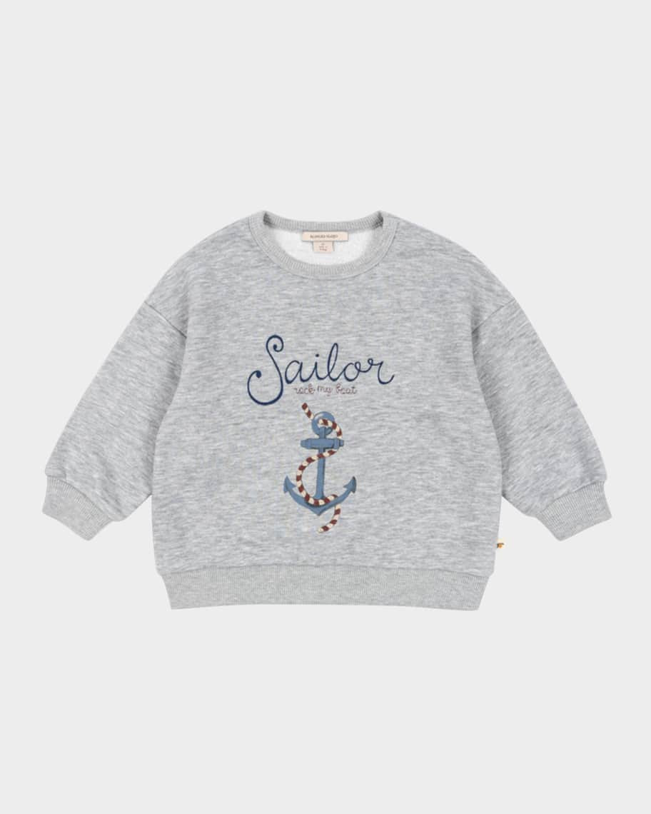 Konges Slojd Boy's Lou Sailor Sweatshirt, Size 9M-10 | Neiman Marcus
