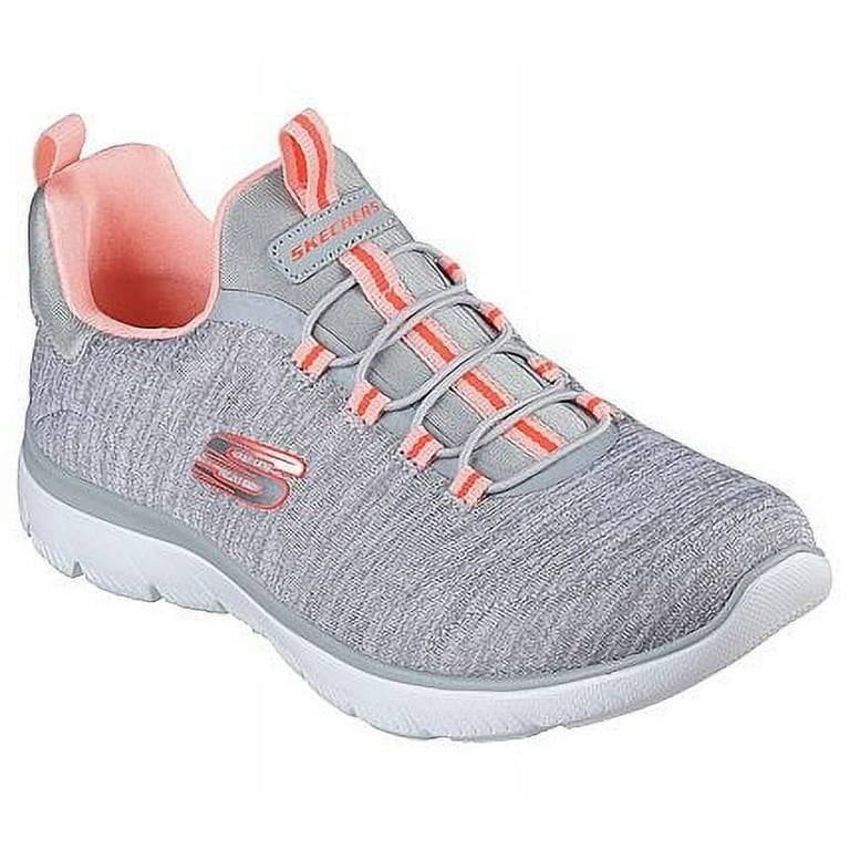 Skechers Women's Summits - Cool Classic Slip-on Athletic Sneaker, Wide Width Available | Walmart (US)