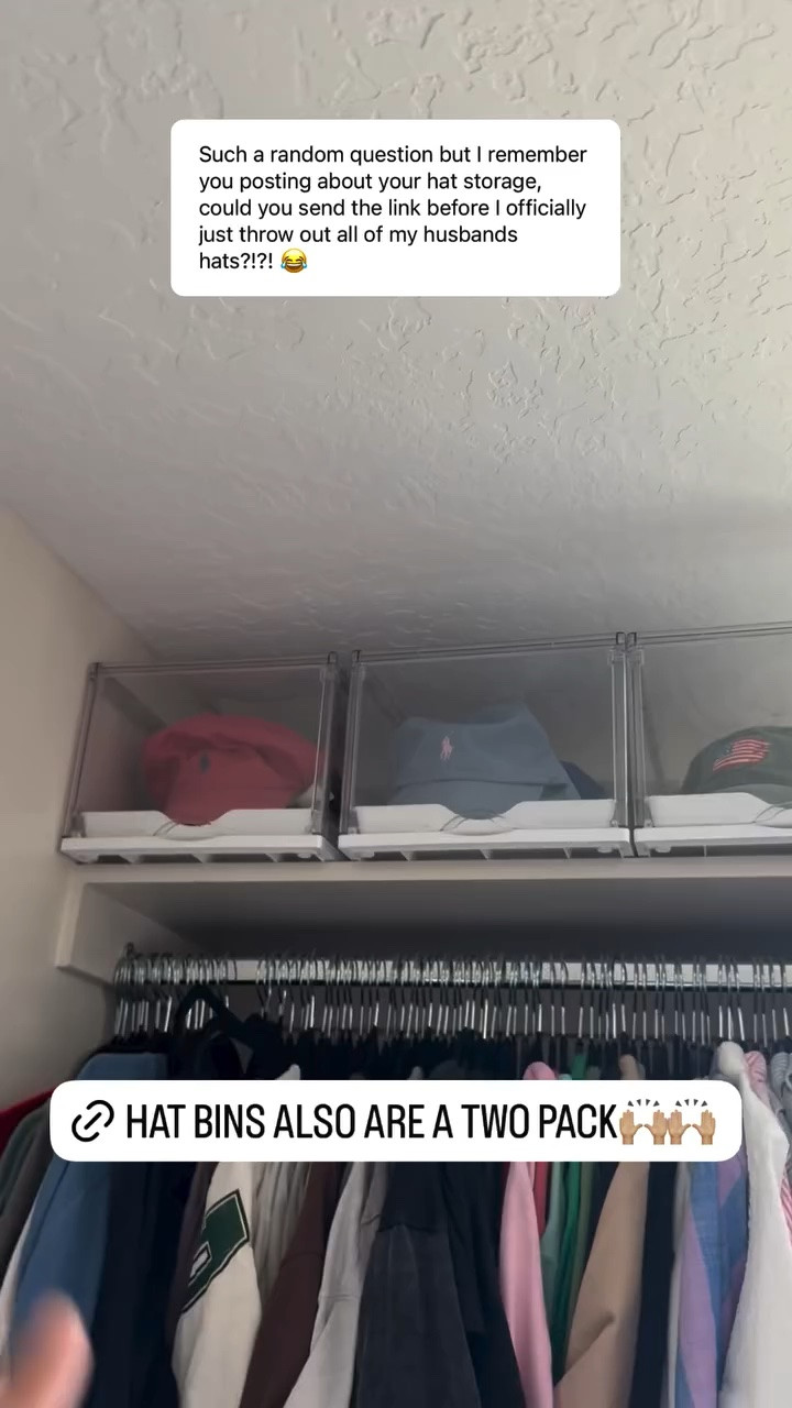 The best hat storage!

Organization, hat storage

#LTKootd #LTKMens #LTKSeasonal