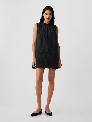 Gap × DÔEN Eyelet Mini Dress | Gap (US)