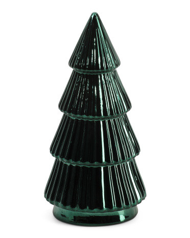 11in Porcelain Electroplated Tree | TJ Maxx
