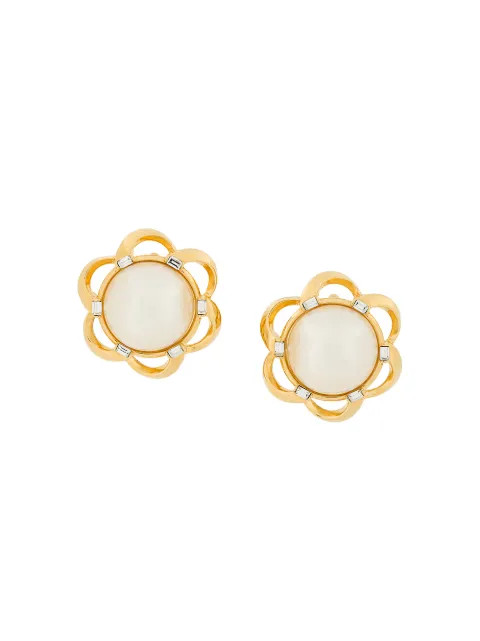 Susan Caplan VintageTrifari floral earrings | FarFetch Global