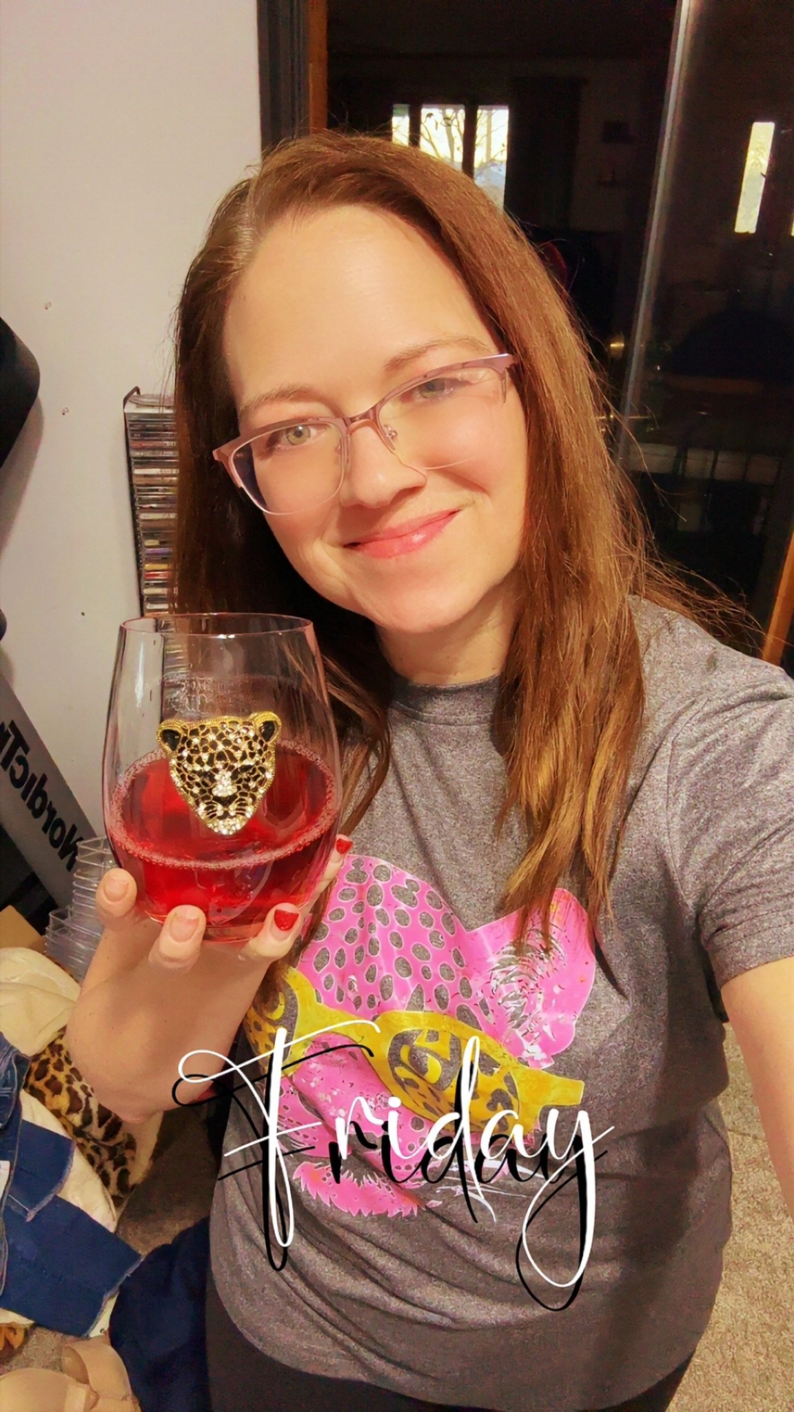 Fri-yay!
Leopard tee shirt and wine glass
Leopard obsessed
Leopard everything

#LTKselfcare #LTKootd