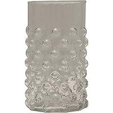 Amazon.com: Creative Co-Op Hobnail Drinking Glass, Clear : Home & Kitchen | Amazon (US)