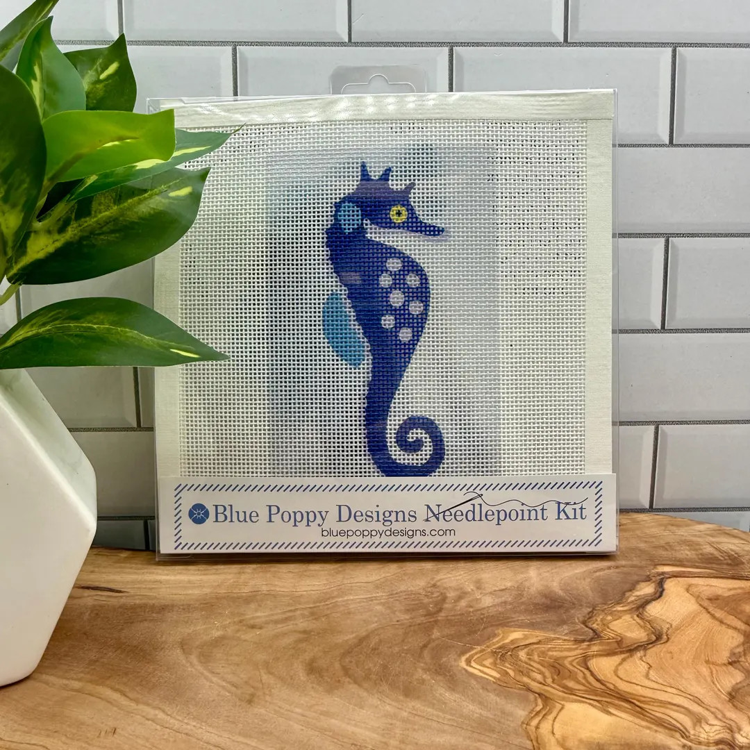 Seahorse Needlepoint Kit - Etsy | Etsy (Global)