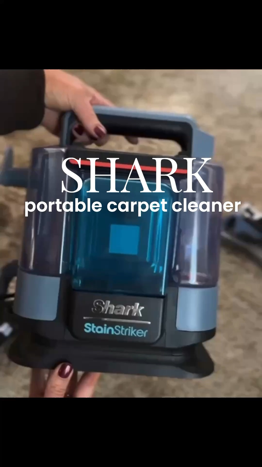 Super easy to use & easy to clean portable carpet/upholstery cleaner from Shark🧼

And it comes with the cleaning products you need to get started 💦

#LTKHome #LTKKids