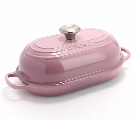 Le Creuset 11.5" Cast Iron Oval Bread Oven | QVC