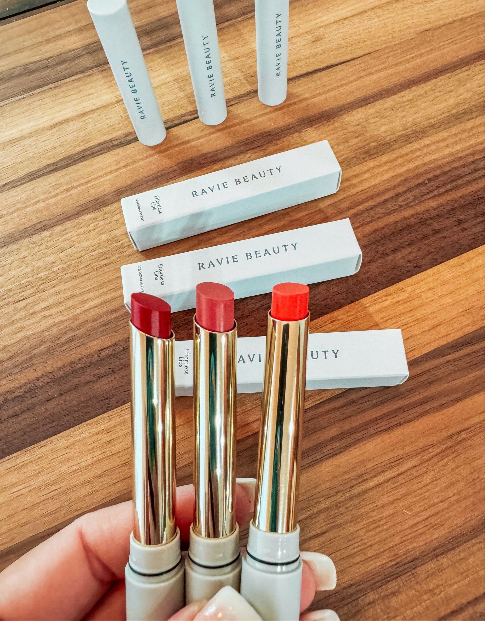 Effortless Lips in three stunning new shades @raviebeauty #ad #ltkgiftguide

#LTKBeauty #LTKSaleAlert #LTKFindsUnder50