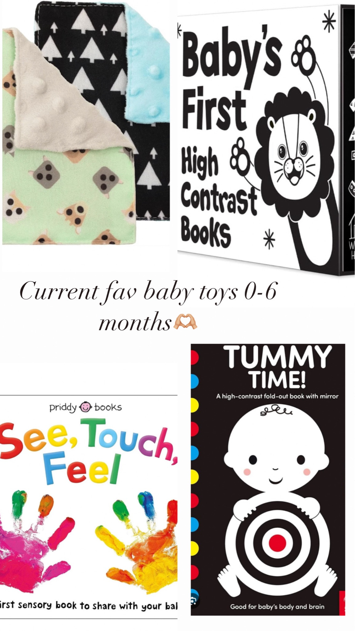 Favorite baby toys for newborn-6 months!! #firsttimemom #newborn