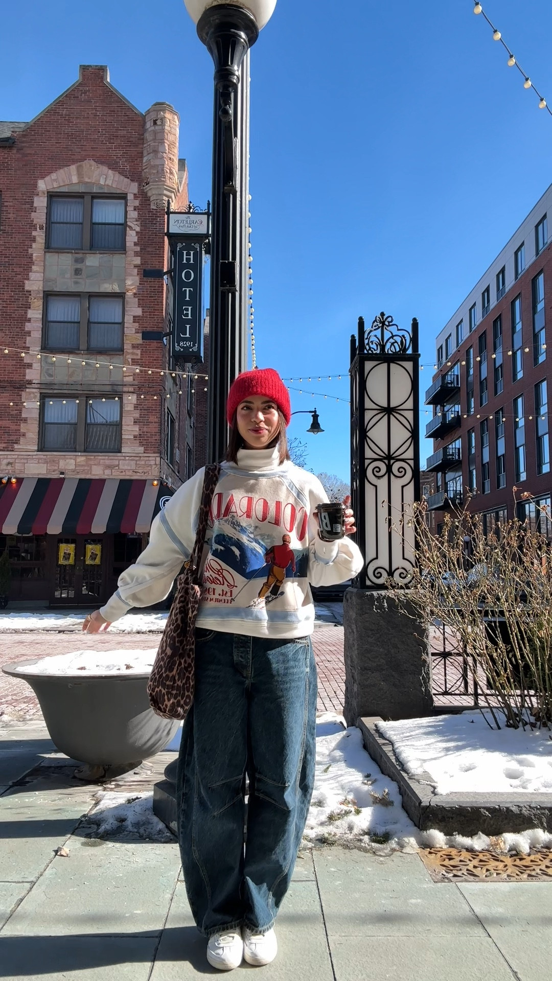 Wearing a Small Petite in the sweatshirt and 26 in the jeans!

#LTKPetite #LTKgrwm #LTKootd