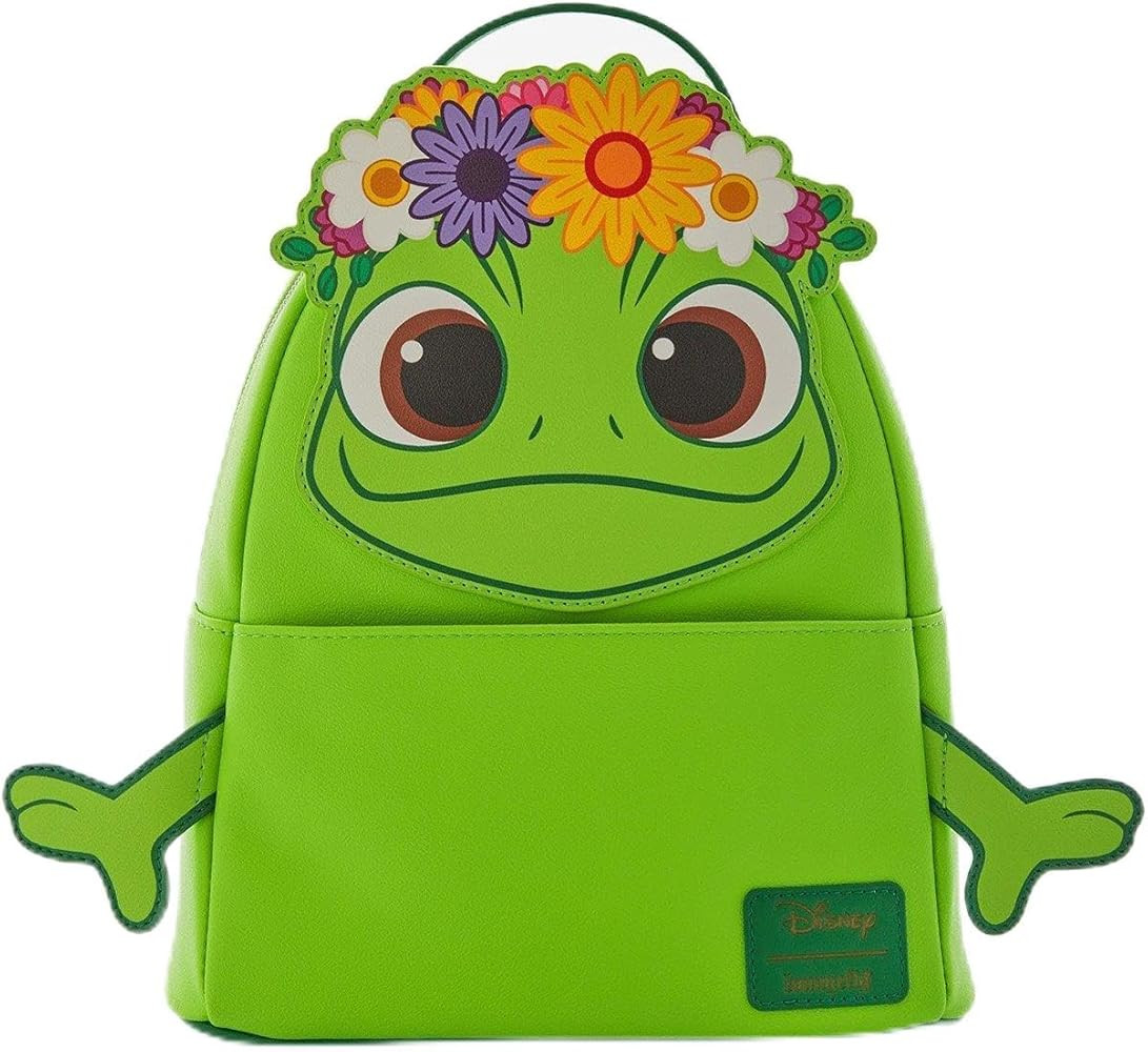 Loungefly Disney Tangled Pascal Flower Crown Mini Backpack GREEN NONE | Amazon (US)