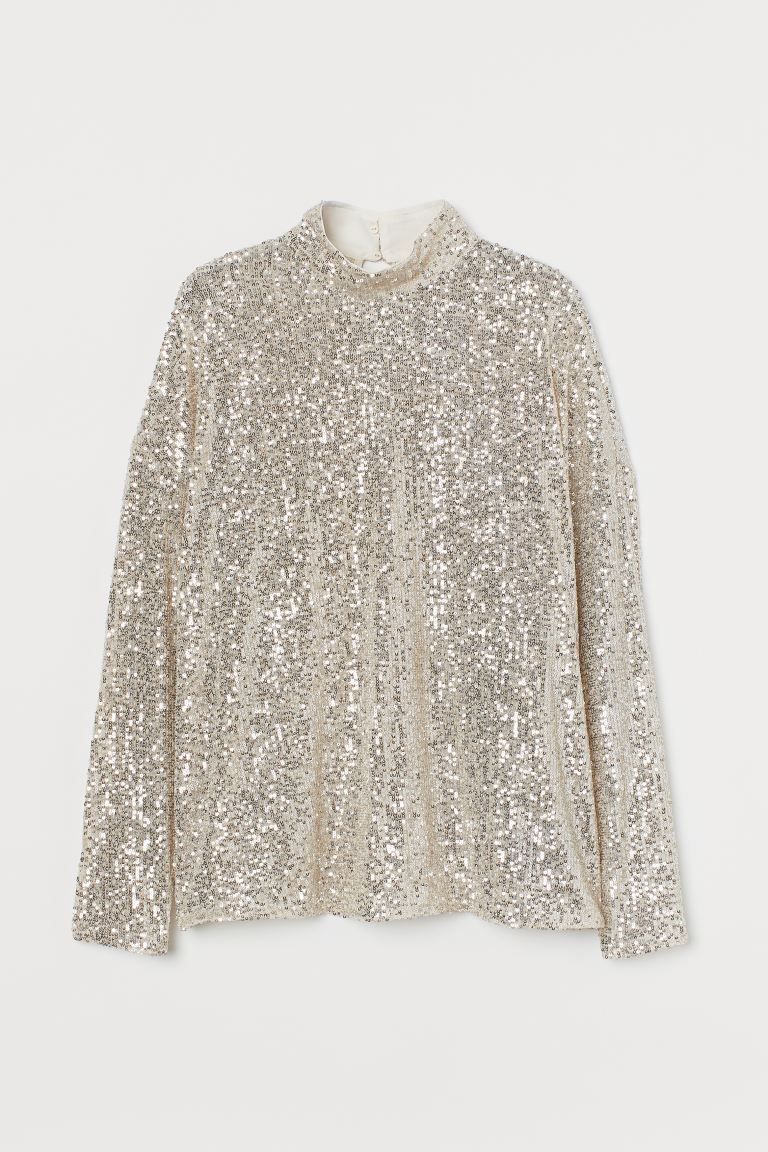 Sequined Blouse | H&M (US + CA)