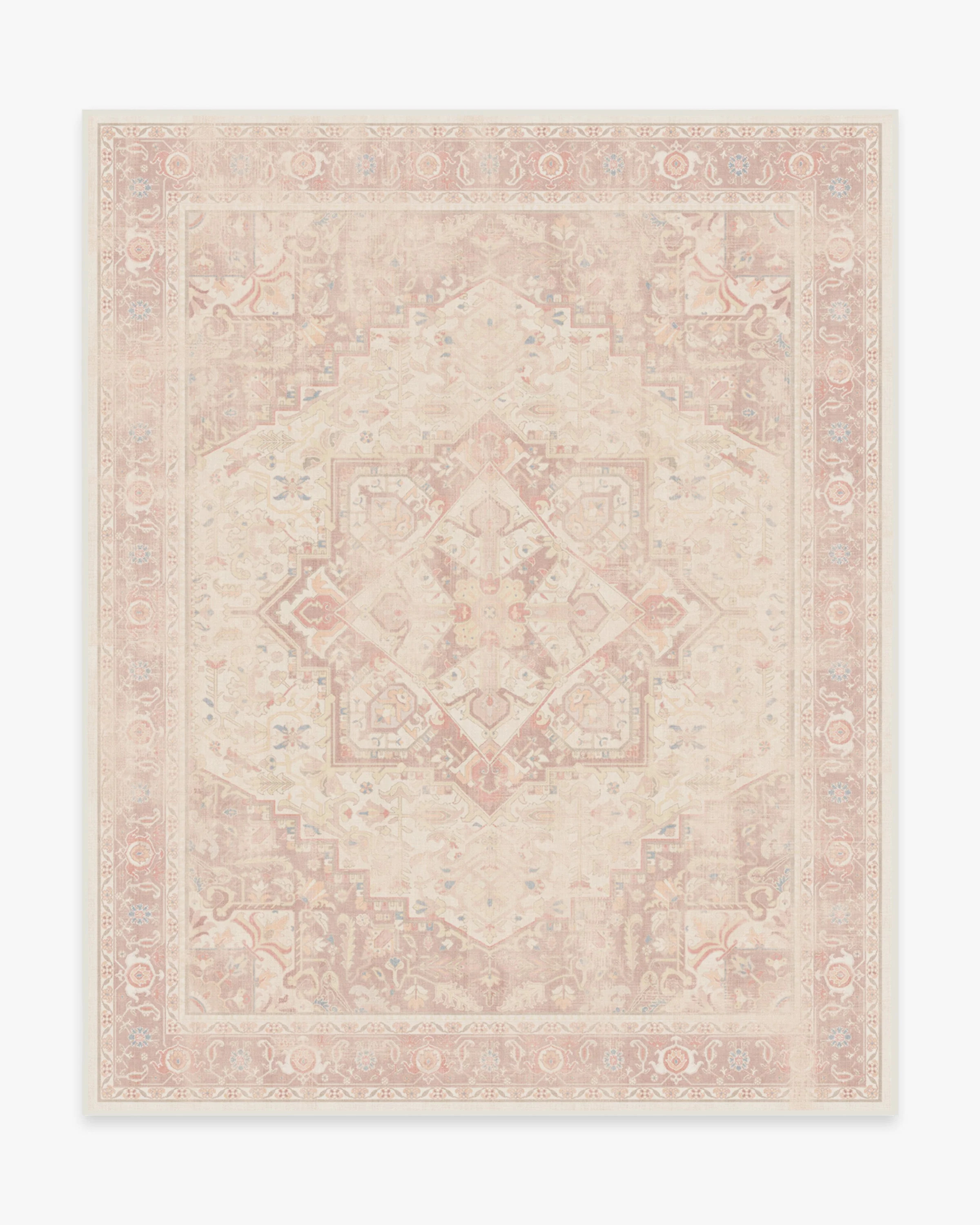 Kamran Soft Pink Tufted Rug | Ruggable | Ruggable
