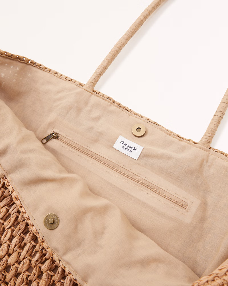 Packable Beach Tote Bag | Abercrombie & Fitch (US)