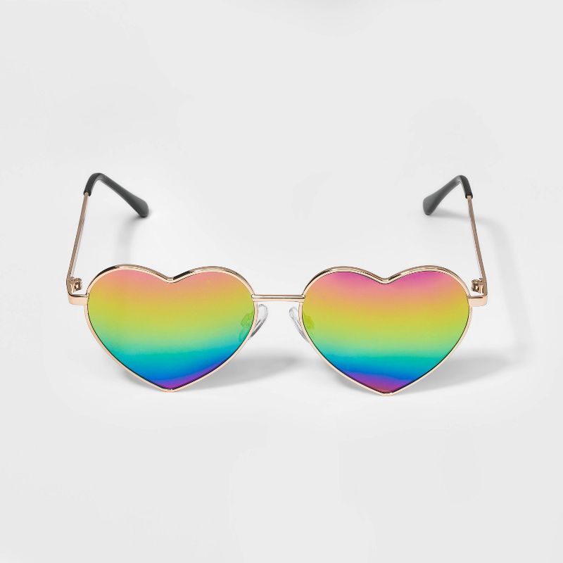 Kids' Heart Sunglasses - art class™ Gold | Target