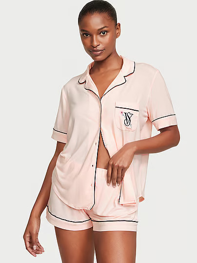 Modal Short Pajama Set, Pink, Xxl - Women's Sets - Victoria's Secret | Victoria's Secret (US / CA )