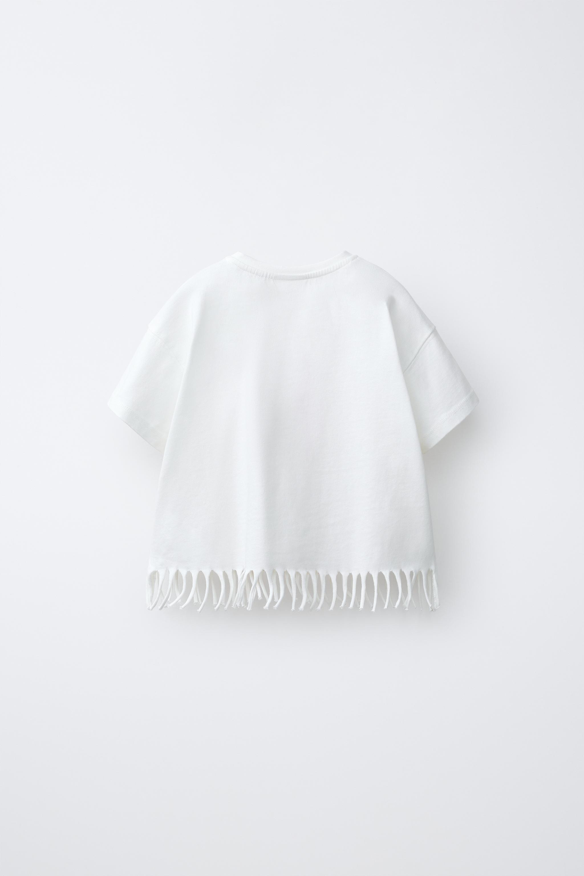 FRINGE FLORAL SEQUIN T-SHIRT | Zara US