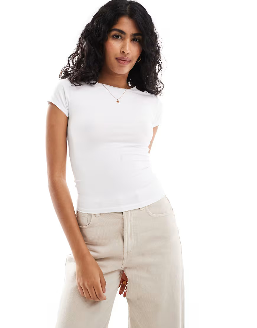 Cotton On jersey crew tee in white | ASOS (Global)