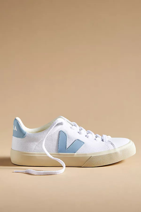 Veja Campo Canvas Sneakers By Veja in Blue Size 38 | Anthropologie (US)