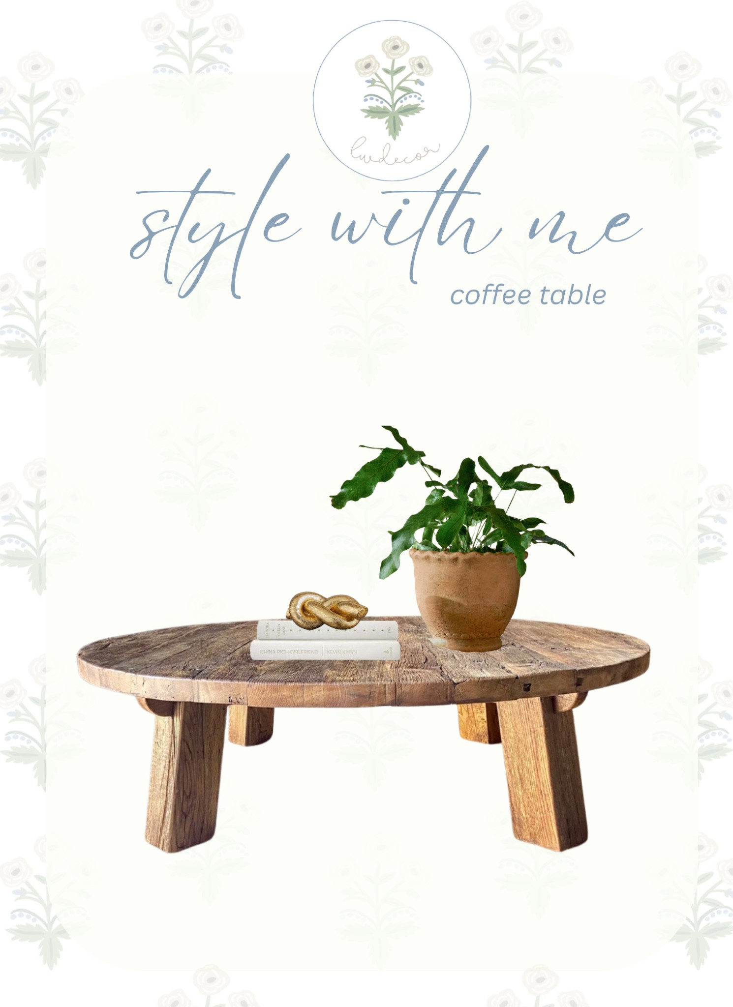 Let’s styling a coffee table with these simple decor items creating balance by adding texture, florals, and height! 

#LTKHome #LTKStyleTip