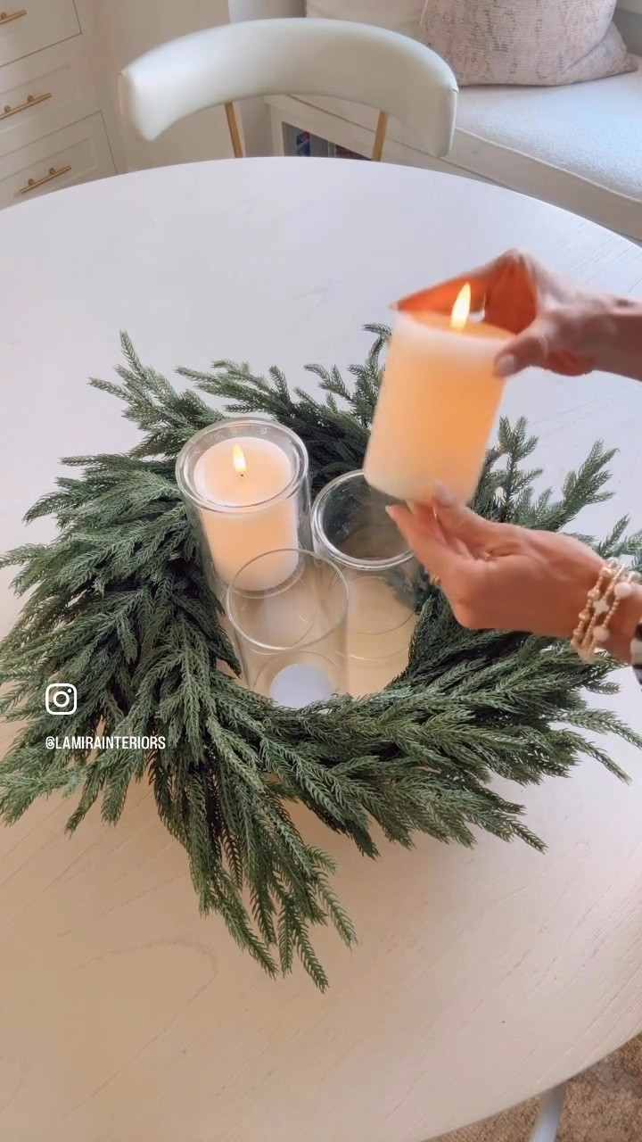 Super easy (and pretty) way to zhuzh up any dining table, cocktail table, or entertainment spread 🎄

#LTKHoliday #LTKHome #LTKSeasonal