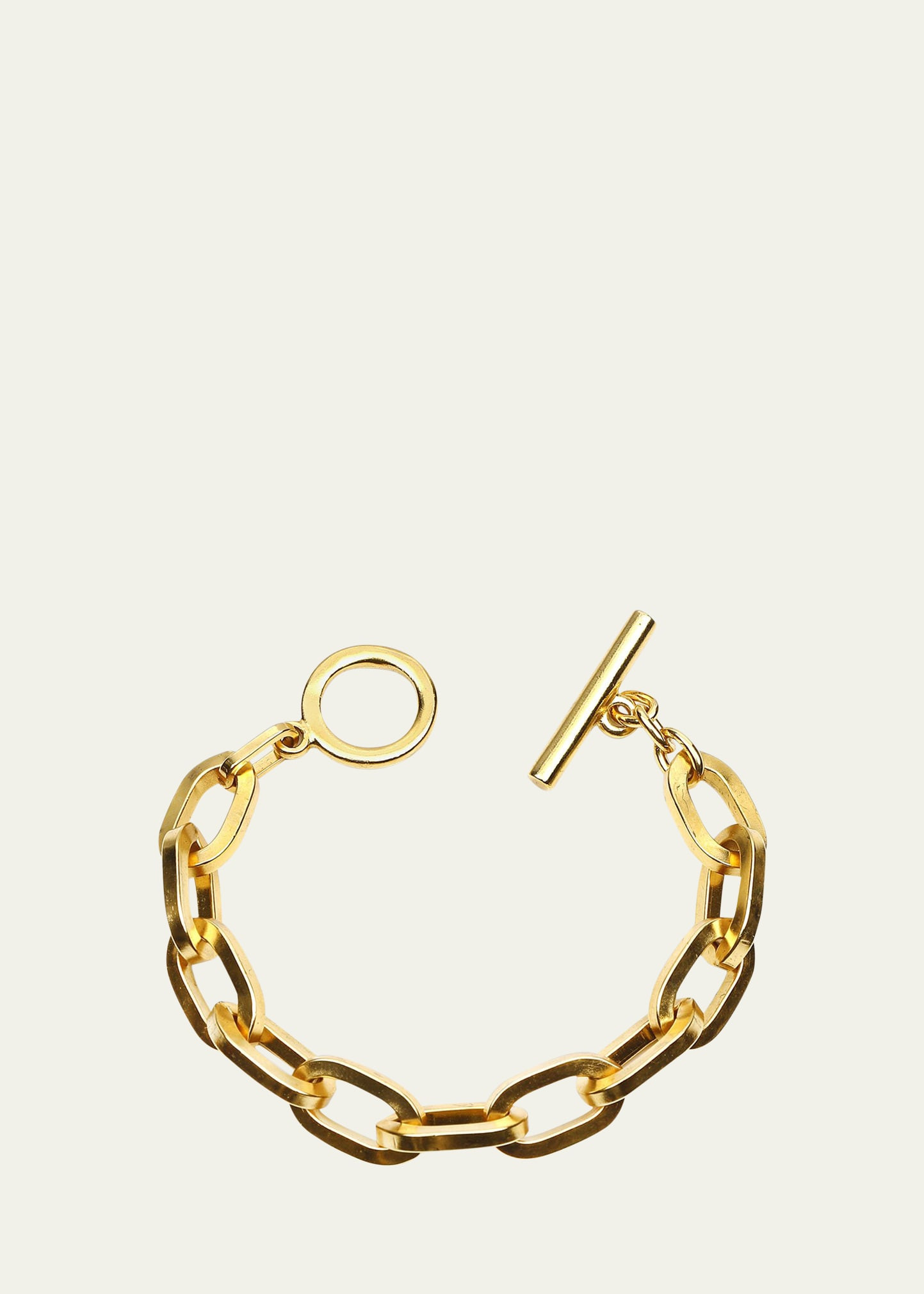 Ben-Amun 24k Gold Electroplate Oval Link Chain Bracelet | Bergdorf Goodman