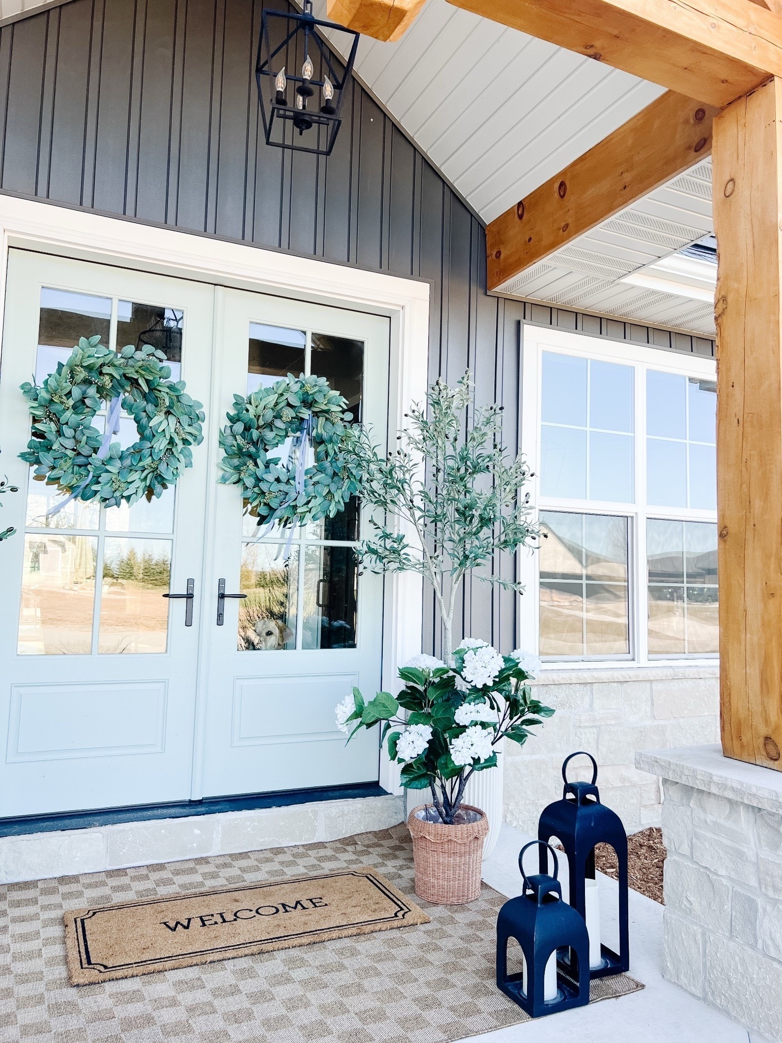 New front porch rug - perfect for the porch or patio! Use code EASTER + stack my code REMIEXTRA5 for even more off! 

Also this scallop planter 😍😍

#LTKSeasonal #LTKHome #LTKWatchNow