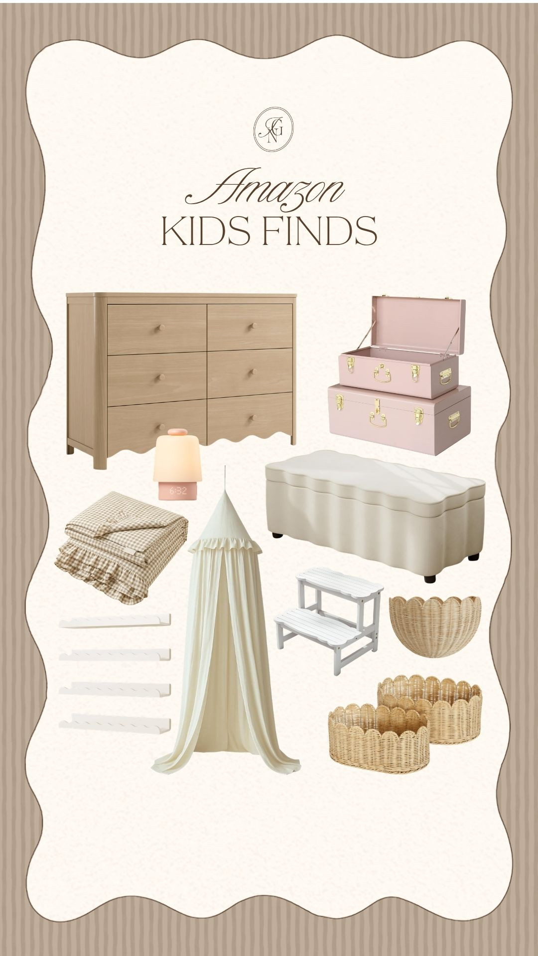 Amazon kids room finds. 🧸 Neutral kids room decor, storage and everyday essentials that create a calm, cozy and elevated space. Perfect for nursery styling, playroom organization and timeless pieces that grow with them.

#amazonkids #kidsroomdecor #nurserydecor #playroominspo #neutralnursery #kidsroominspo #amazonhome #momlife #homedecorfinds #lookforless #roominspo

#LTKHome #LTKHome #LTKKids