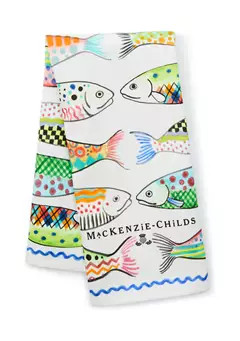 MacKenzie-Childs Go Fish Dish Towel | Belk