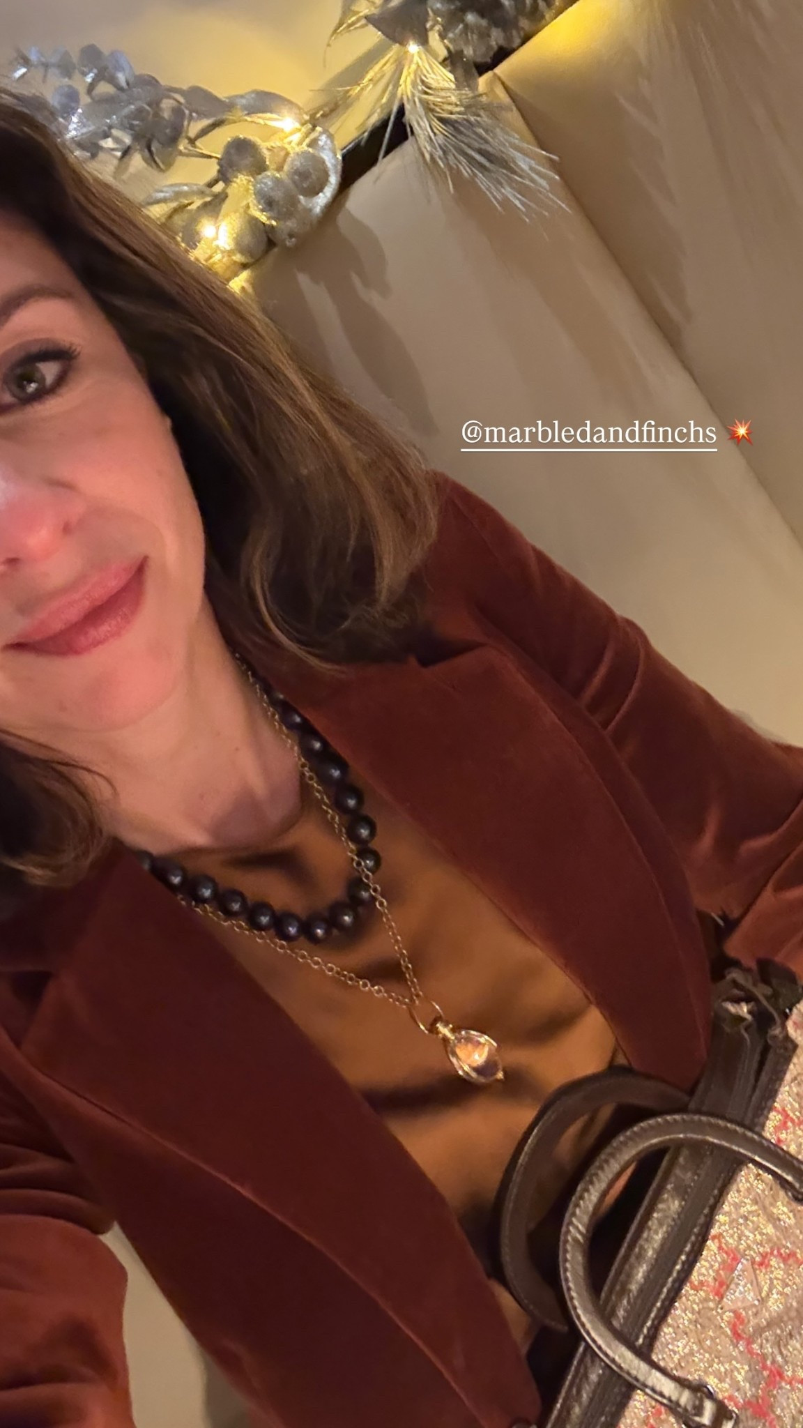 Mango silk satin dress and velvet blazer 