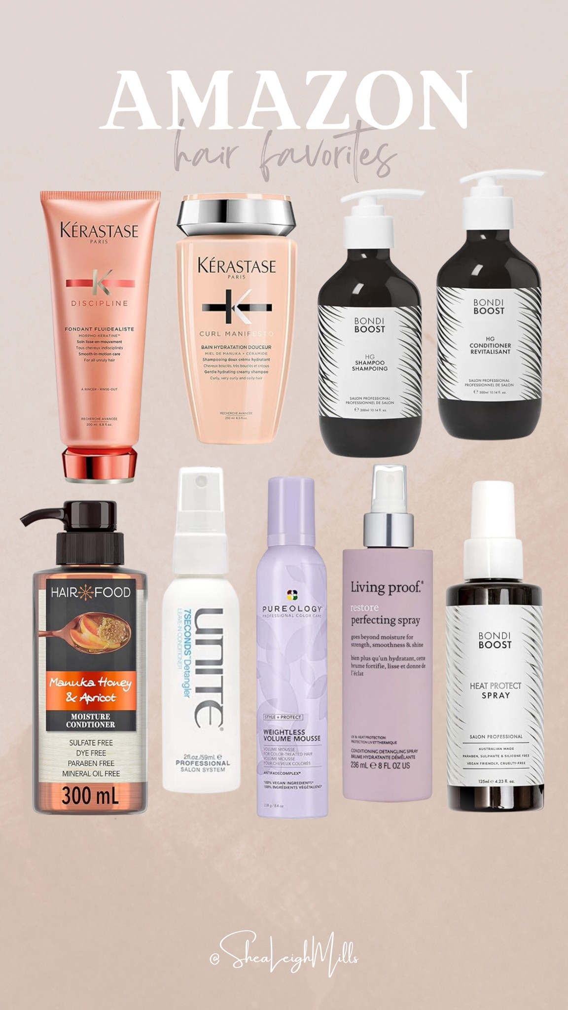 My hair routine must haves 

#hair #hairproducts #amazon #bondiboost #kerastase #livingproof #pureology #favorites #musthaves 

#LTKfindsunder50 #LTKbeauty