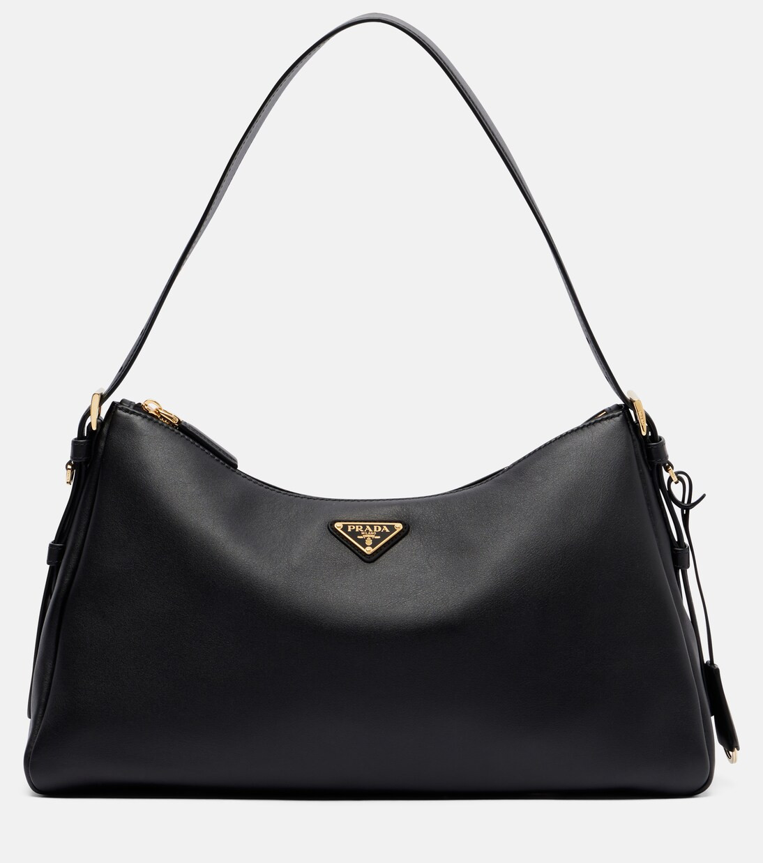 Prada Aimée Large leather shoulder bag | Mytheresa (INTL)