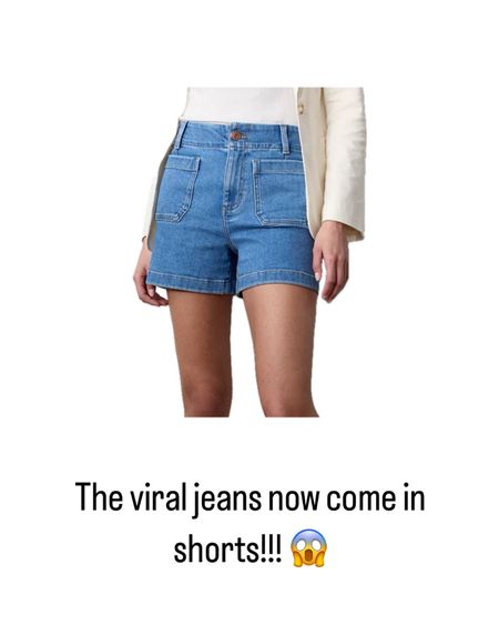 Viral jeans now come in a shorts version! 



#LTKover40 #LTKfindsunder50 #LTKstyletip