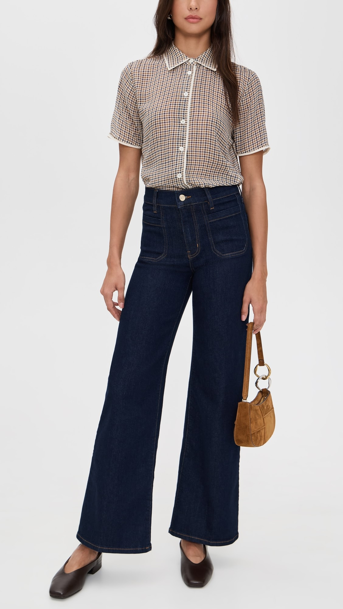 Le Slim Palazzo Modernist Pocket Jeans | Shopbop