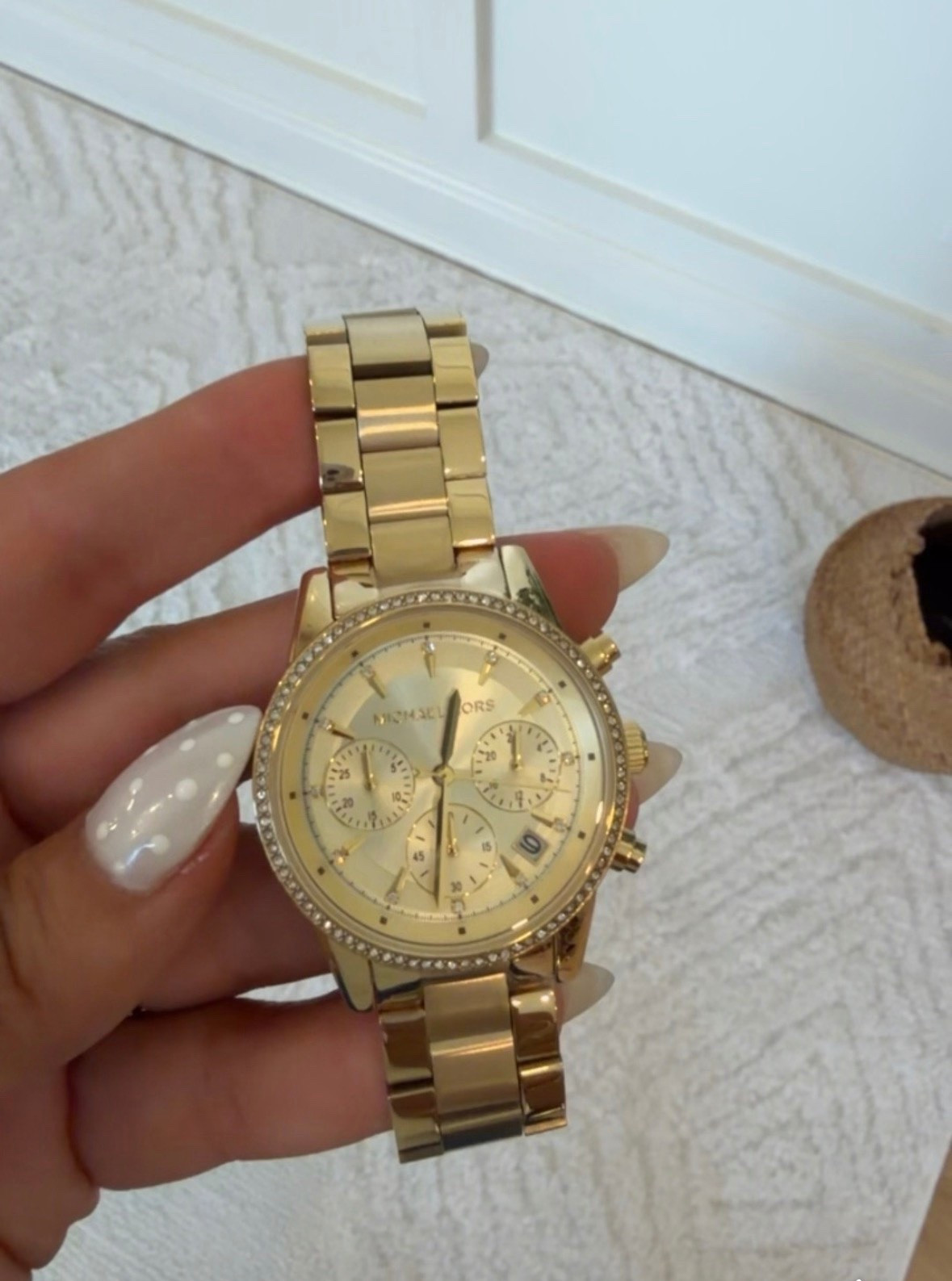 The cutest gold watch! Walmart really came through with this one😅 and it’s on such a good sale right now I was shocked!! Run and grab this while you still can

#LTKgrwm #LTKmomlife #LTKootd