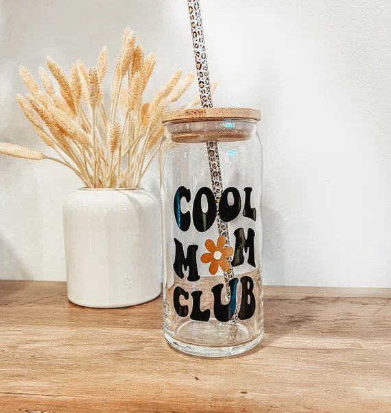 Cool Mom Club Cool Moms Club Boy Mom Mom Glass Easter | Etsy | Etsy (US)