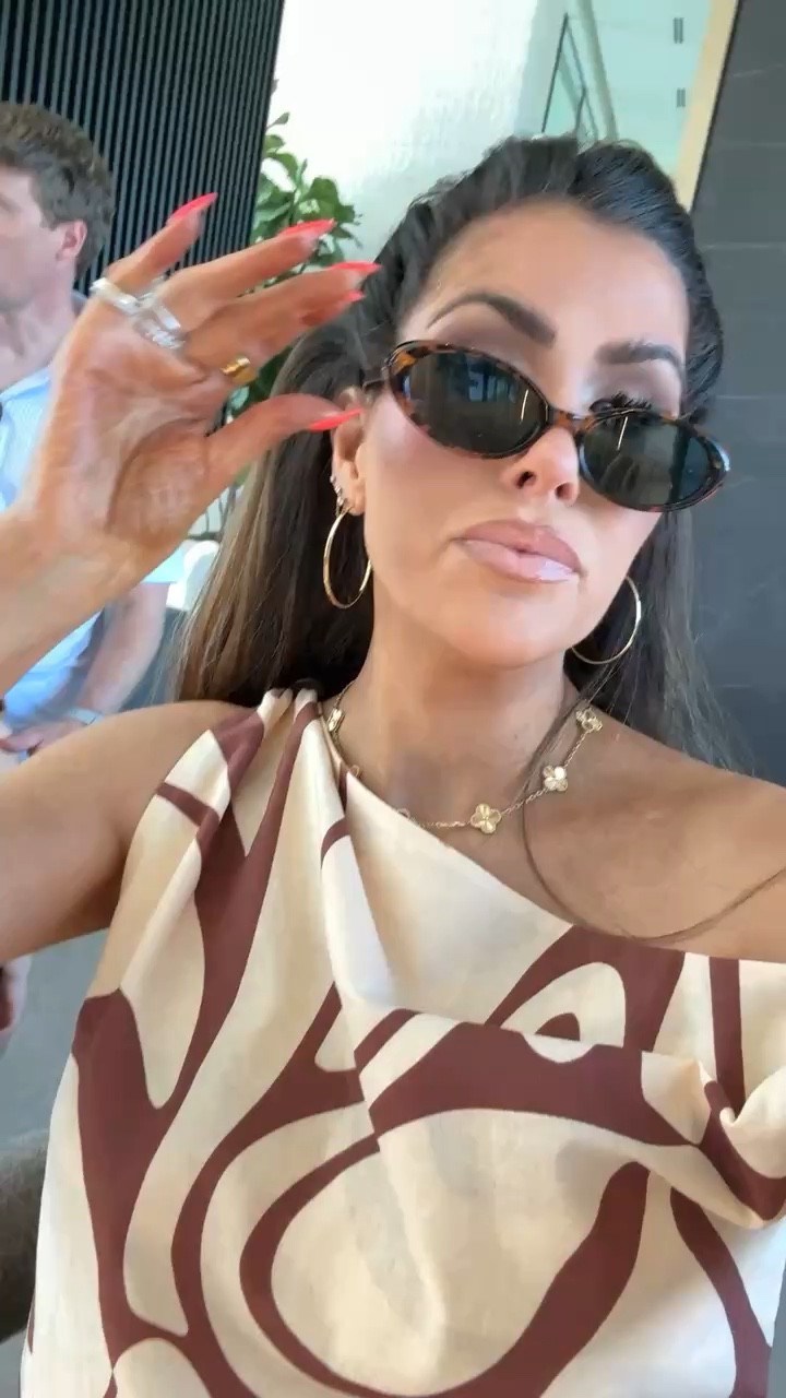Wearing these Amazon sunnies that come in a 2-pack and the cute Celine lookalike clips! Wearing a medium in this matching set! 

Amazon, Amazon finds, Vacation outfits, Spring outfits, Amazon sunglasses, Spring outfits 2026, Vacation Outfits Beach, Emily Ann Gemma

#LTKmomlife #LTKTravel #LTKootd