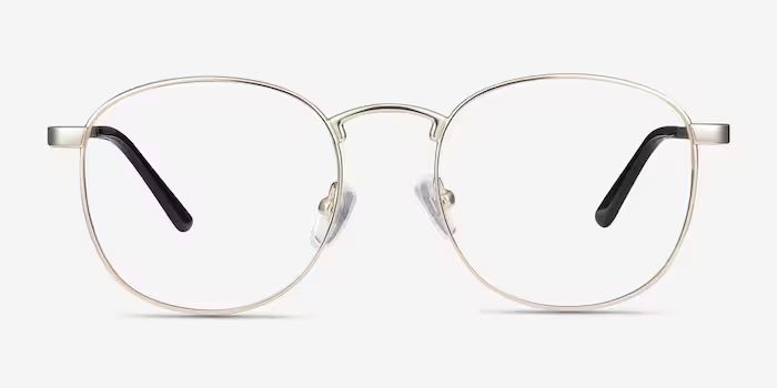 St Michel - Smooth Slimline Silver Glasses | EyeBuyDirect | EyeBuyDirect.com