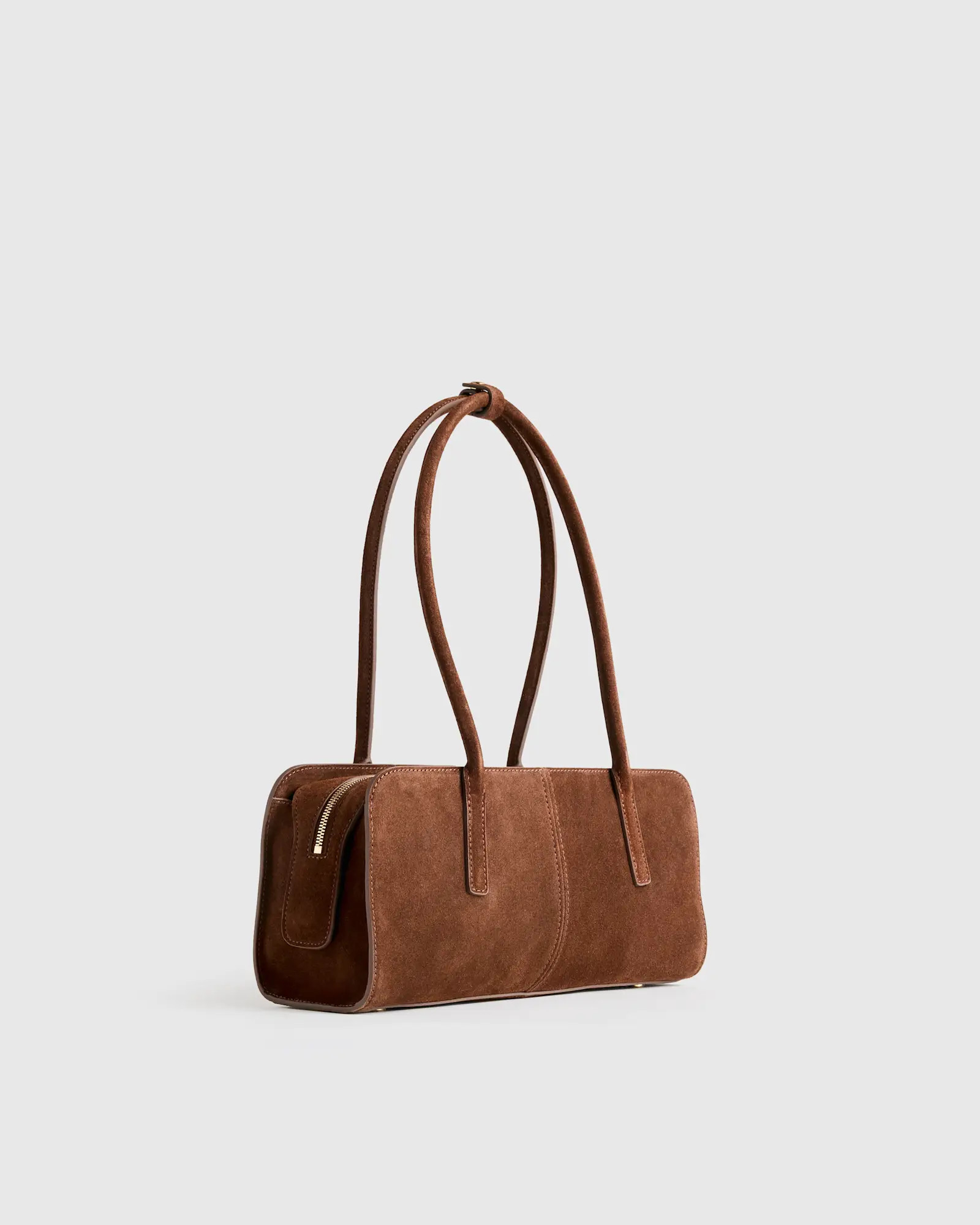 Bea Suede Shoulder Bag | Quince