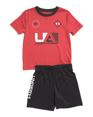 Toddler Boys Tech Soccer Tee And Shorts Set | TJ Maxx