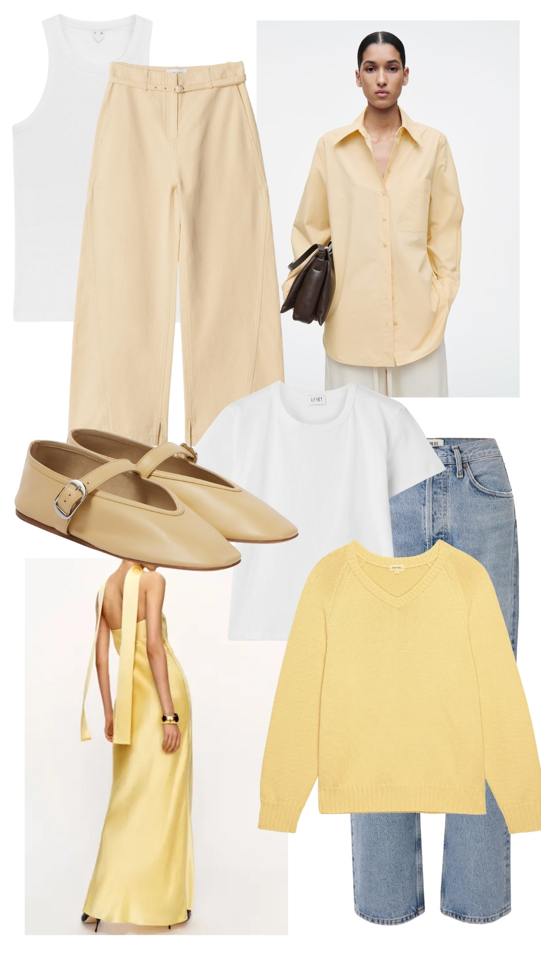 On trend this spring: Butter yellow. Current clothes and accessories on my wish list, from COS oversized tailored shirt to Le Monde Beryl ballet flats. Style with denim or neutrals for a minimal but elevated look.

You can find more style content over on my Substack ’The Wardrobe Edit’ 

 

#LTKAprilSpotlight #LTKuk #LTKspring
