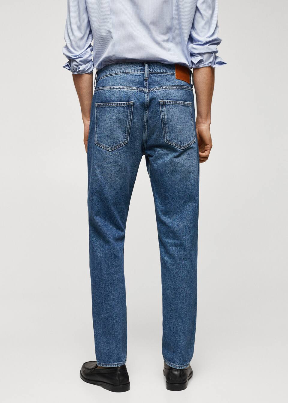 Bob straight-fit jeans -  Men | Mango Man USA | MANGO (US)