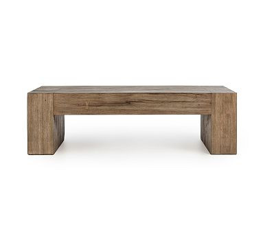 Raymond Rectangular Reclaimed Wood Coffee Table (60") | Pottery Barn (US)