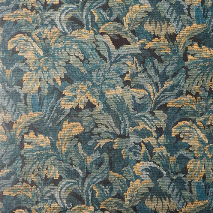 Pierce &amp; Ward Leaf Jacquard Peel & Stick Wallpaper | West Elm (US)