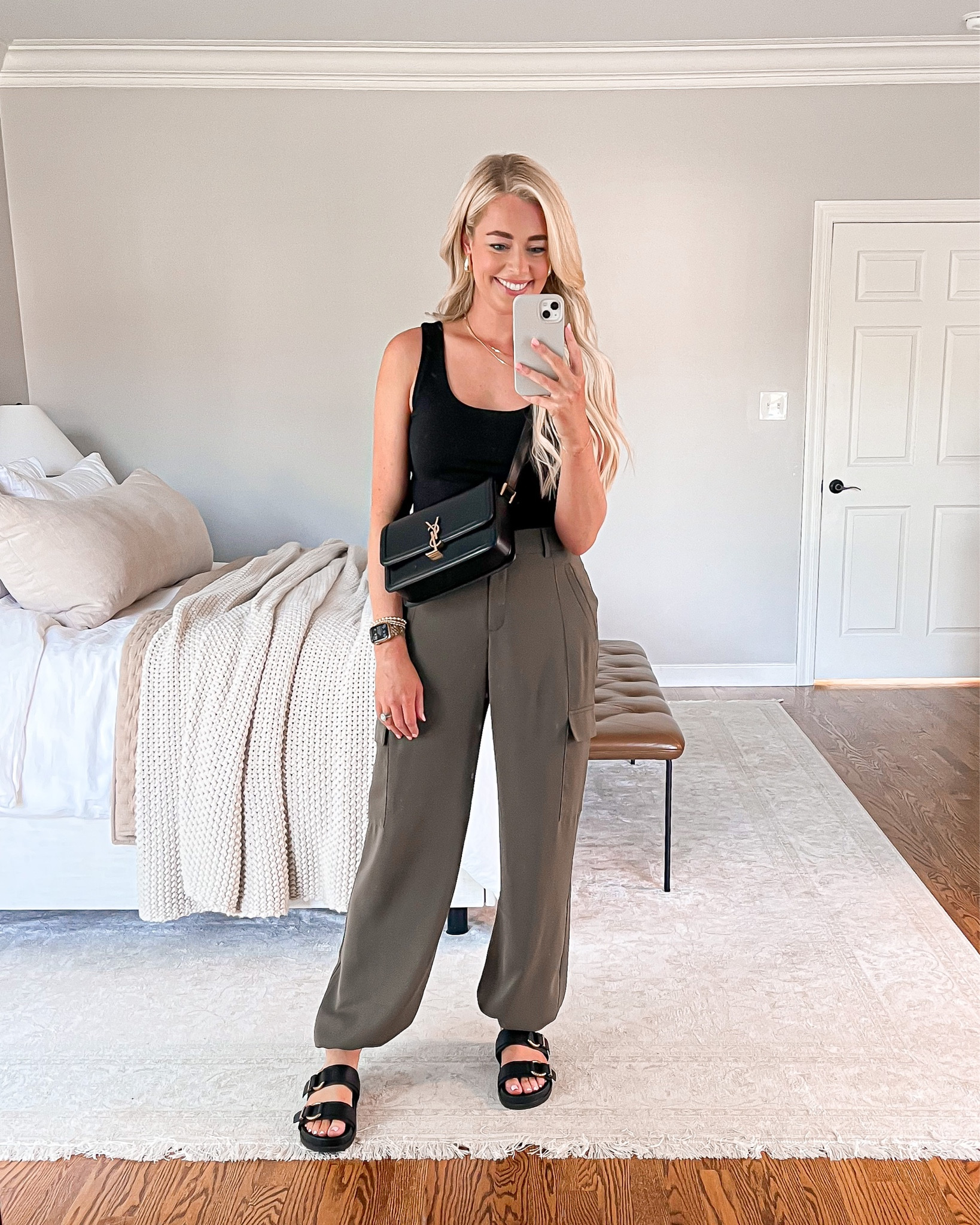 Wearing a small in bodysuit & 4 in cargo’s (both fit tts) // wearing an 8 in sandals (fit tts)

Casual outfit, summer outfit, cargo pants, sandals, fall outfit 

#LTKSeasonal #LTKstyletip #LTKFind