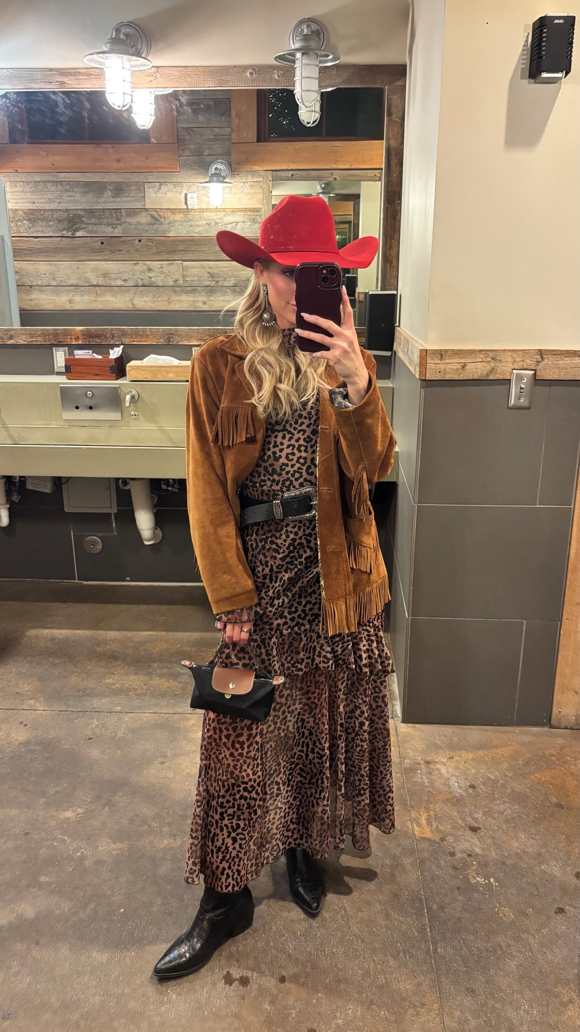 Western chic welcome drinks ootn - hat is pro hats and jacket is vintage!

#LTKWedding #LTKPetite #LTKootd