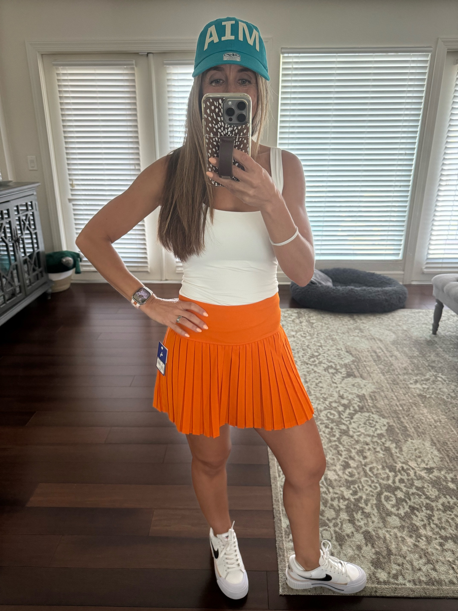 Tailgate! Game Day Outfit 🧡🤍🩵

#LTKStyleTip #LTKOver40
